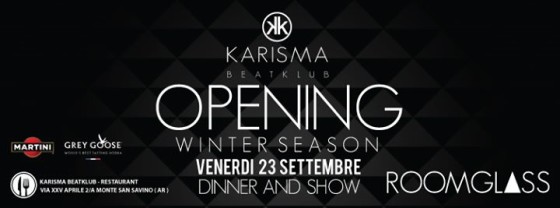 Opening Karisma Beat Klub 23.09.16 Dinner and Show