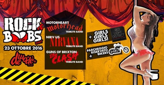 ROCK & BOOBS Night – Live Music and Sexy Show!