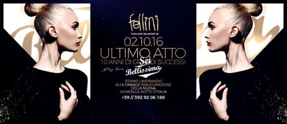 Sei Bellissima Ultimo Atto * 10 Anni Di Successi
