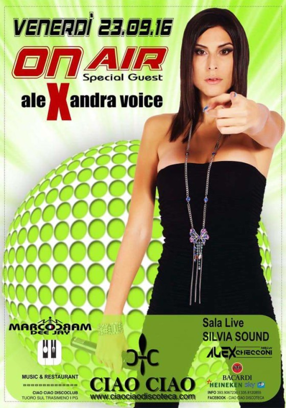 On air Alexandra Voice