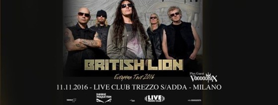 Steve Harris British Lion – Live Music Club – 11/11