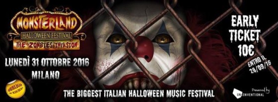 Mosterland 2016- The biggest italian halloween music festival