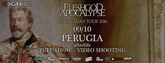 Fleshgod Apocalypse – Afterlife, Perugia 09/10 Show+Video