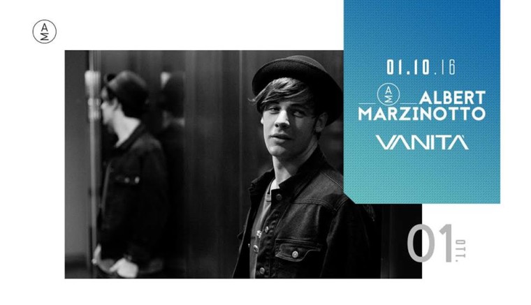 Sabato 1 Ottobre con Albert Marzinotto