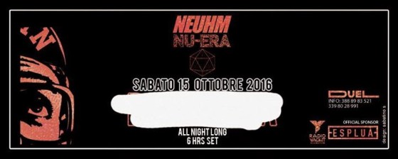 NEUHM • Opening Winter Session at DueL with