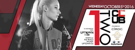 Mercoledi 05/10 T H E C L U B *OneTwo* Ingresso Donna F R E E