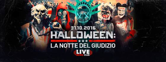 Halloween – La notte del Giudizio – Live Club 31/10