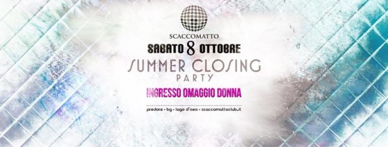 Scacco Summer Closing Party 08102016