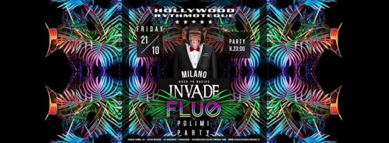 Invade Milano FLUO Polimi Party