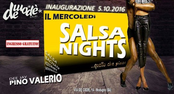 12.10 – Salsa Nights at Demodè Club