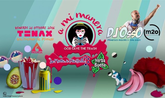 FRIX Venerdì Tenax Presenta Dj Osso M20