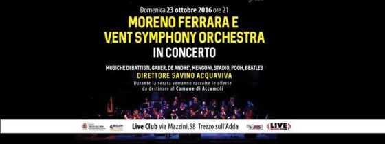 Concerto raccolta fondi per Accumoli – Live Club – 23/10