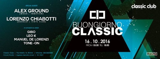 Buongiorno Classic w/ Alex Ground e Lorenzo Chiabotti