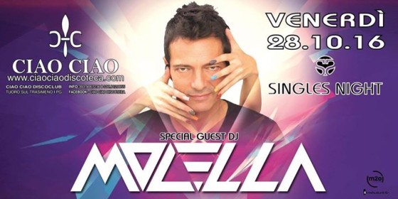 28/10 Singles Night – Special Guest Dj Molella