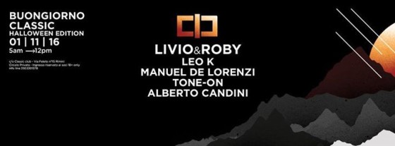 Buongiorno Classic – Halloween Edition w/LIVIO&ROBY