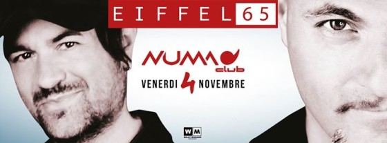 ✮ Eiffel65 ✮ Venerdì 4 Novembre 2016 at NUMAclub