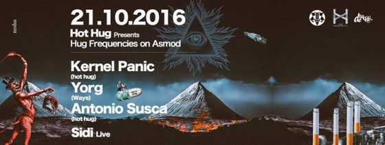 Hug Frequencies on ASMOD 21/10 • presents YORG (ways) • Demodé