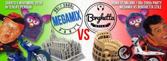 La Festa 90s – Megamix vs Borghetta | Afterlife Perugia