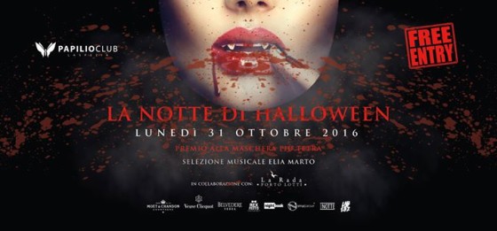 La Notte di Halloween 31.10.16 Papilio Club