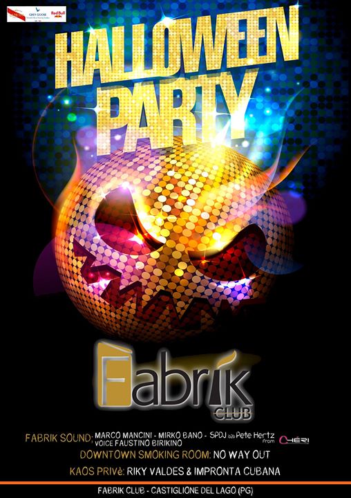 Halloween Party _ Lunedì 31 Ottobre 2k16_