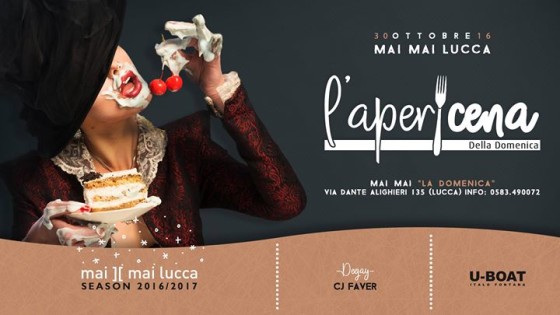 Domenica 30/10/2016 ★ mai ][ mai ★ L’apericena Della domenica