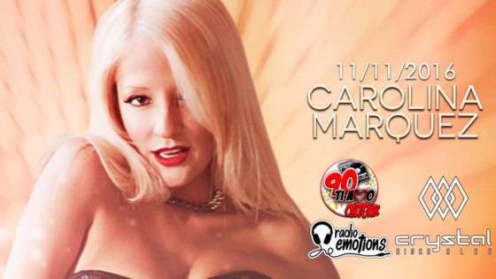 Carolina Marquez Live at Crystal Disco Club – Novantiamo