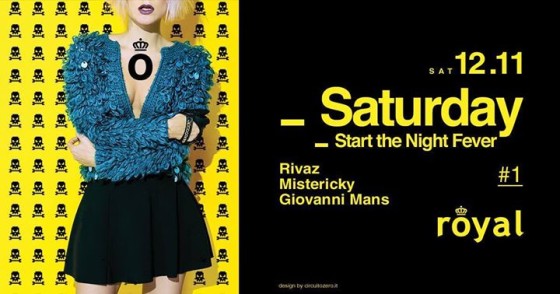Royal Pordenone Opening Saturday Sabato 12 novembre