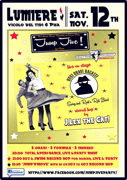 ★ Aperi-50’s R’n’R & Swing Record Hop for Dancers ★