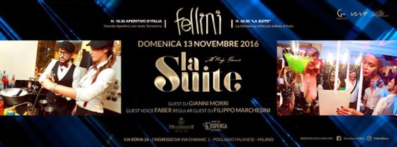 Discoteca Fellini • Domenica 13 Novembre 2016