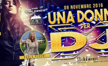 All’11clubroom – Milano, Una Donna per dj e vocalist