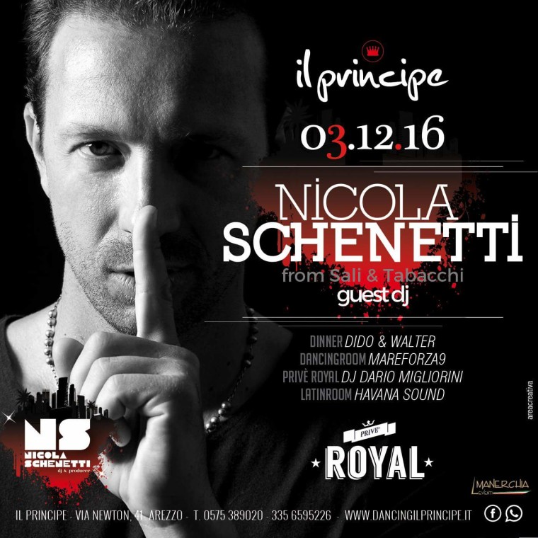 Nicola Schenetti at Il Principe