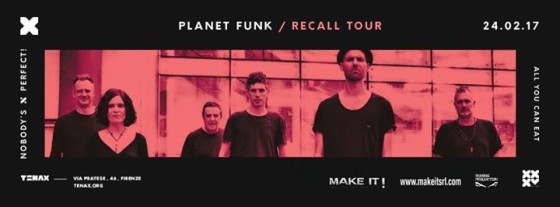 Planet Funk – Recall Tour at Tenax