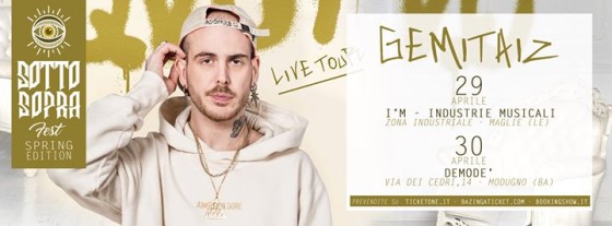 Gemitaiz – Sottosopra Spring Fest – Demode Club