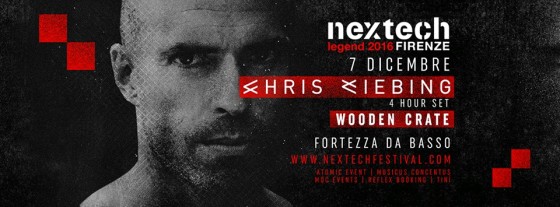 A Firenze il NEXTECH diventa “Legend” con Chris Liebing