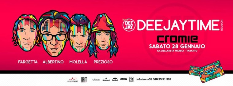 28.01.2017 Deejaytime Reunion – Cromie [ufficiale]