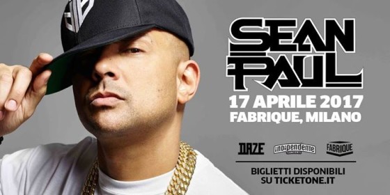 Sean Paul in concerto a Milano