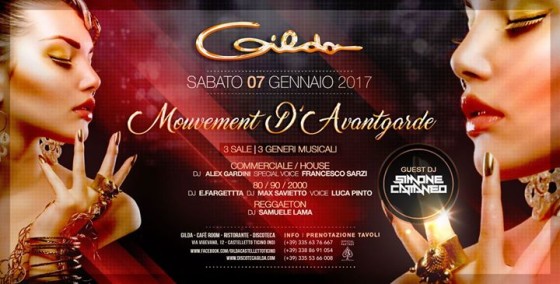 Discoteca Gilda • Sabato 07 Gennaio 2017
