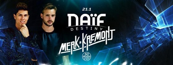 Merk & Kremont, Sabato 21 gennaio al Naïf di Prato