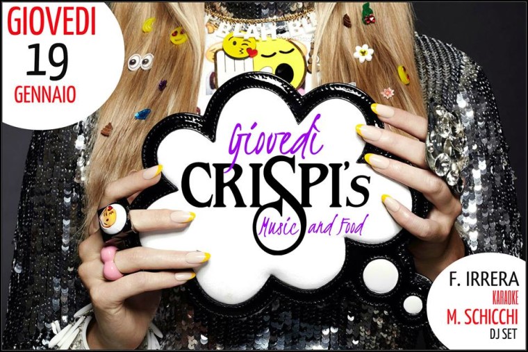 GIOVEDÌ CRISPI’S