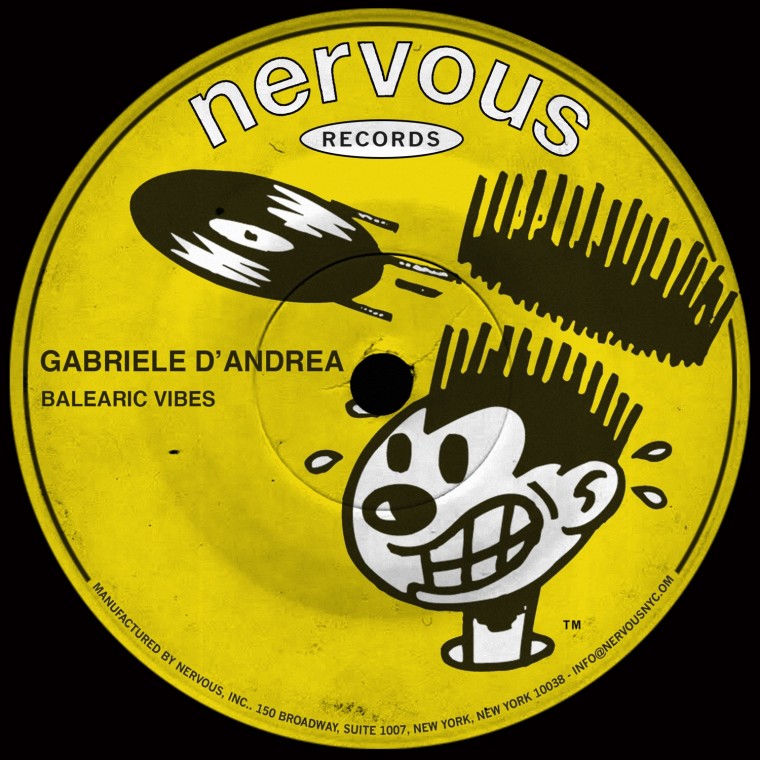 Gabriele D’Andrea con “Balearic Vibes” da Lunedì 9 Gennaio su Nervous Records