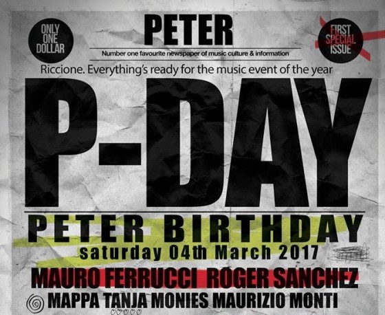 Sabato 4 marzo il Peter Pan Club di Riccione, festeggia il decimo compleanno