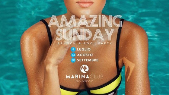 Amazing Sunday Pool Party Marina Club