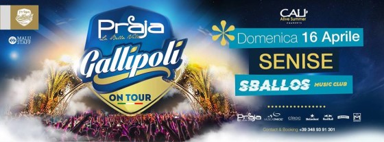 16.04.2017 PRAJA Gallipoli on Tour – Sballos – Senise