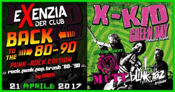 GreenDay VS Blink182 Tribute/Back to the 80-90 PunkRock Edition