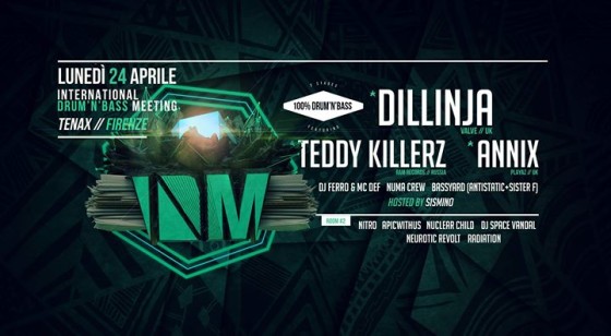 IDM International Drum’n’Bass Meeting at Tenax
