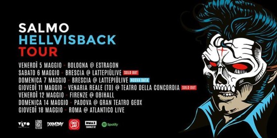 Salmo in concerto a Brescia **Nuova Data**