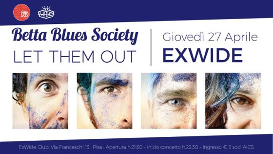 Betta Blues Society in concerto all’ExWide