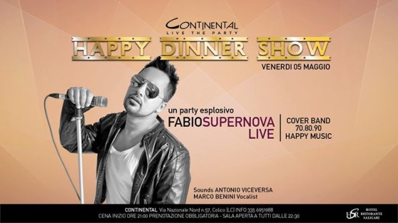 Happy Dinner Show – Fabio Supernova – Continental