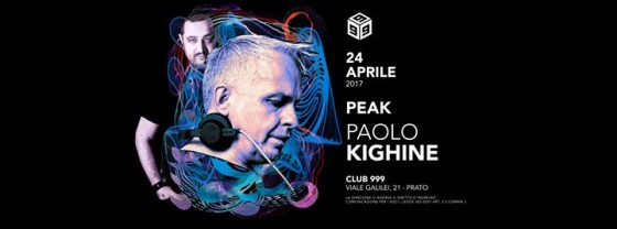 Club 999 Extra Date w/ special guest Paolo Kighine + Peak
