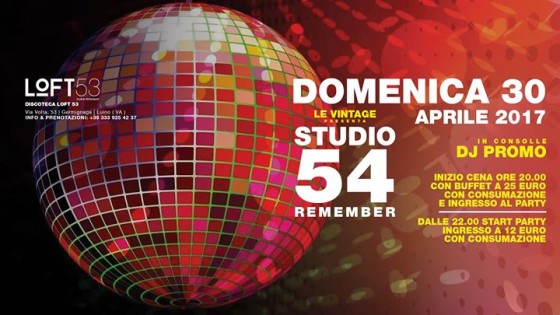 30.04 Le Vintage pres. Remember Studio 54